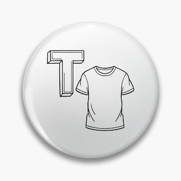 Item preview, An illustration of letter T stands for Tshirt designed and sold by rasagamastore.