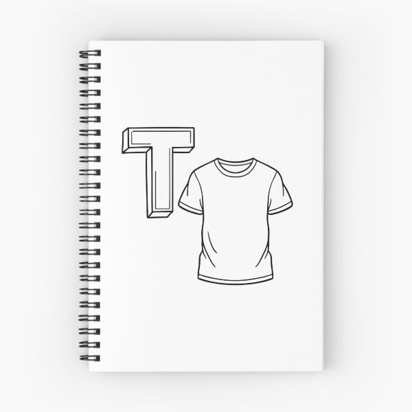 Item preview, An illustration of letter T stands for Tshirt designed and sold by rasagamastore.
