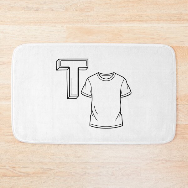 Item preview, An illustration of letter T stands for Tshirt designed and sold by rasagamastore.