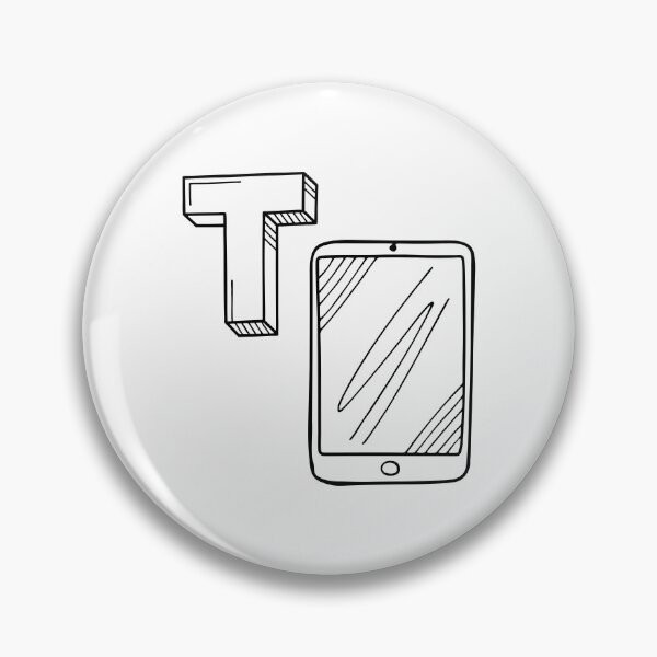 Item preview, An illustration of letter T stands for Tablet designed and sold by rasagamastore.