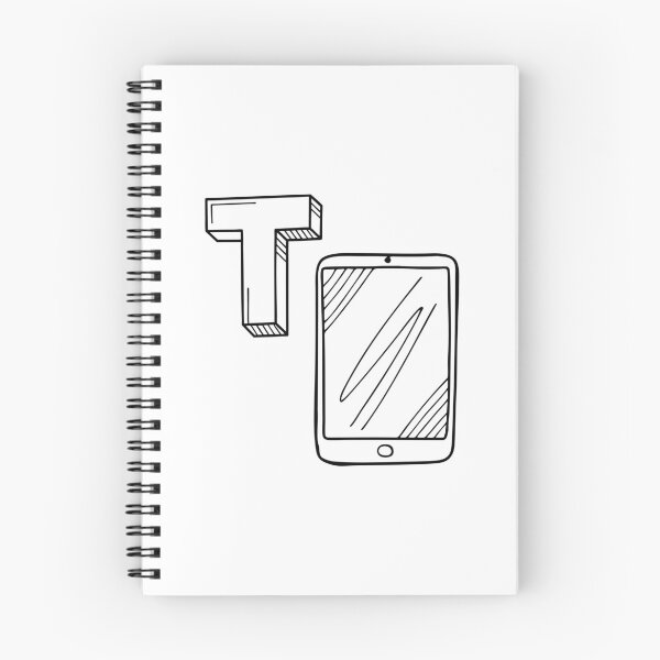 Item preview, An illustration of letter T stands for Tablet designed and sold by rasagamastore.