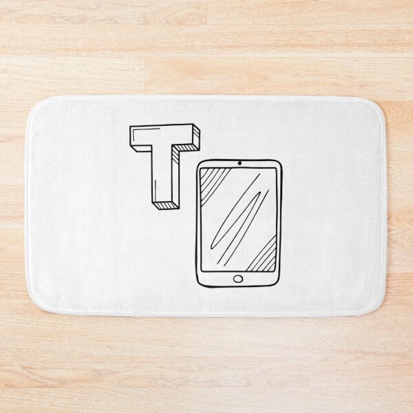 Item preview, An illustration of letter T stands for Tablet designed and sold by rasagamastore.