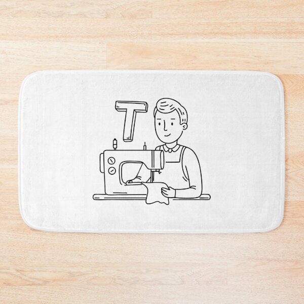 Item preview, An illustration of letter T stands for Tailor designed and sold by rasagamastore.