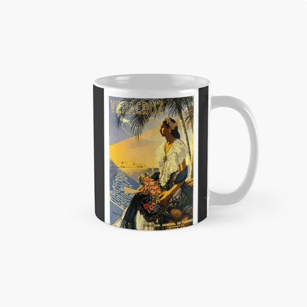 Item preview, Vintage Veracruz Travel Poster | Art Deco Style | Mexican Culture & Coastal Beauty | Sunset Scene | Decorative Wall Art designed and sold by artofuniverse.
