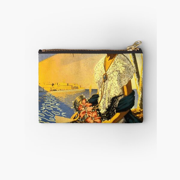 Item preview, Vintage Veracruz Travel Poster | Art Deco Style | Mexican Culture & Coastal Beauty | Sunset Scene | Decorative Wall Art designed and sold by artofuniverse.