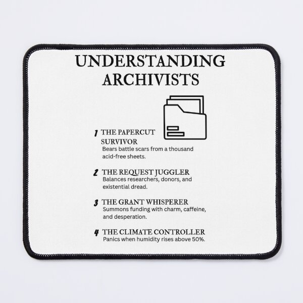 Item preview, Understanding Archivists – For Lovers of Boxes and History					 designed and sold by PsyFlow35.