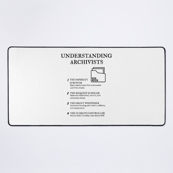 Item preview, Understanding Archivists – For Lovers of Boxes and History designed and sold by PsyFlow35.