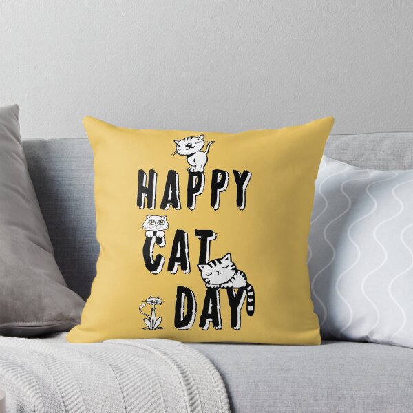 Item preview, Happy Cat Day designed and sold by Pino 'Delfino' Esposito.