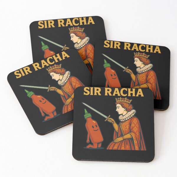 Item preview, Sir Racha Funny Meme Knighting Hot Sauce Humor designed and sold by LuminOrb.