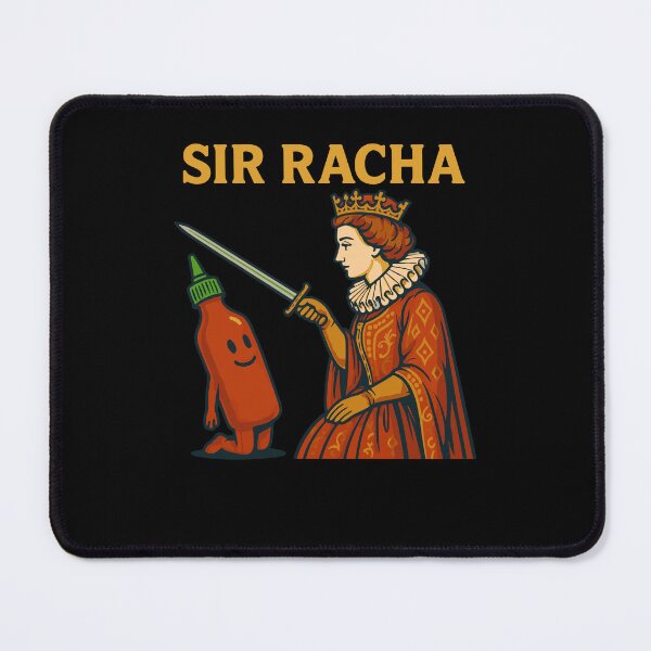 Item preview, Sir Racha Funny Meme Knighting Hot Sauce Humor designed and sold by LuminOrb.