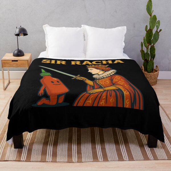 Item preview, Sir Racha Funny Meme Knighting Hot Sauce Humor designed and sold by LuminOrb.
