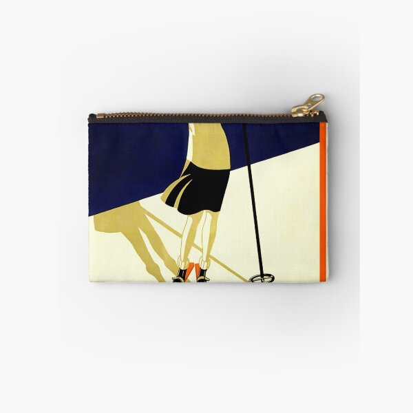 Item preview, Vintage Ski Poster | Sainte-Croix & Les Rasses | Art Deco Style | Jura Mountains Switzerland | Winter Sports Travel Art designed and sold by artofuniverse.