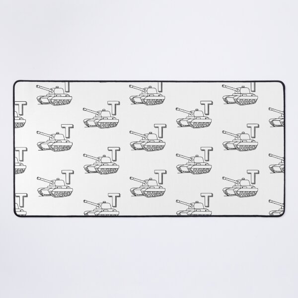Item preview, An illustration of letter T stands for Tank designed and sold by rasagamastore.