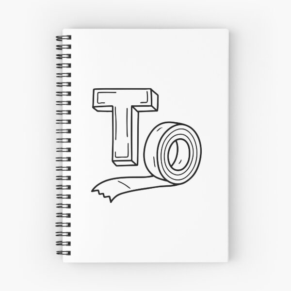 Item preview, An illustration of letter T stands for Tape designed and sold by rasagamastore.