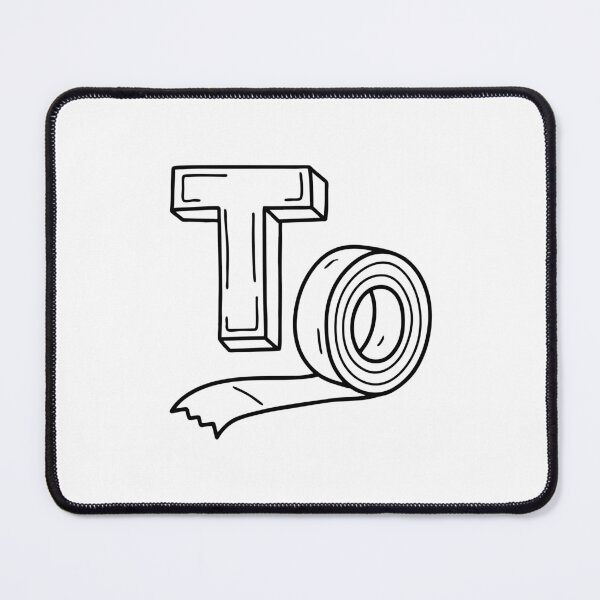Item preview, An illustration of letter T stands for Tape designed and sold by rasagamastore.