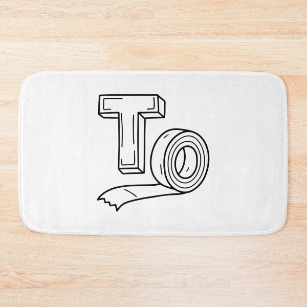 Item preview, An illustration of letter T stands for Tape designed and sold by rasagamastore.