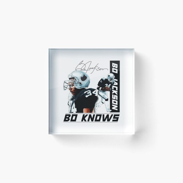 Item preview, Bo Jackson Bo Knows Signature Vintage Legend Baseball Football Bootleg Rap Style designed and sold by Homealone914.