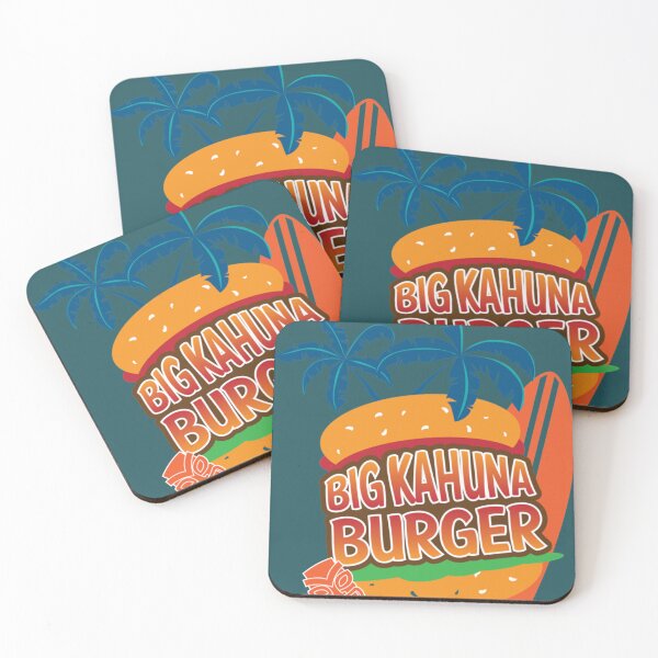 Item preview, Big Kahuna Tropical Surf Burger Art For Summer Food Lovers Gift For Him Her designed and sold by JeffreySGarre.