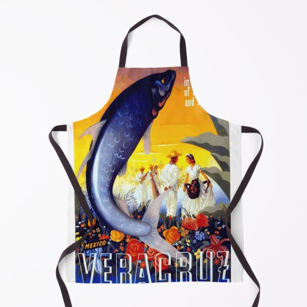 Item preview, Vintage Veracruz Travel Poster | Mid-Century Art Deco Style | Bold Colors & Cultural Heritage | Mexican Coastal Adventure designed and sold by artofuniverse.