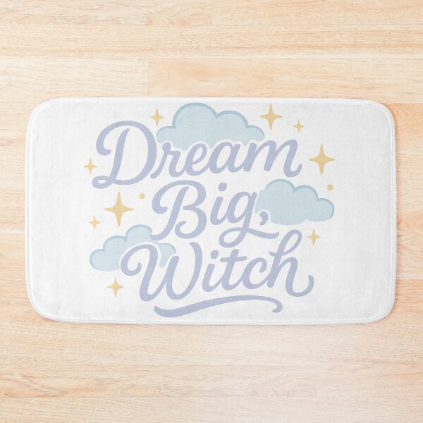 Item preview, Dream Big Witch Inspirational Art designed and sold by Trendy Sticker & Merch Collection - Express Yourself.