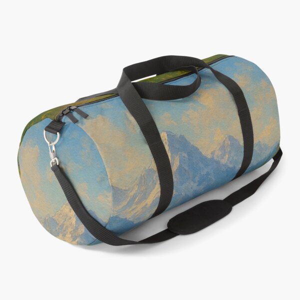 Item preview, Alpine Meadow in Spring – Wildflowers & Mountain designed and sold by Syrupulse.