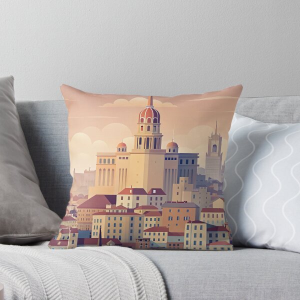 Item preview,  Minimalist skyline of Marseille designed and sold by paulrommer.