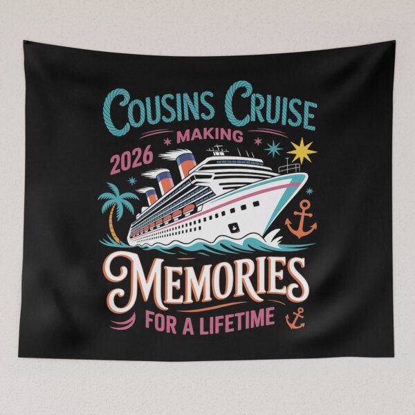 Item preview, Cousin Cruise 2026 Making Memories For A Lifetime  designed and sold by Patricsselin.