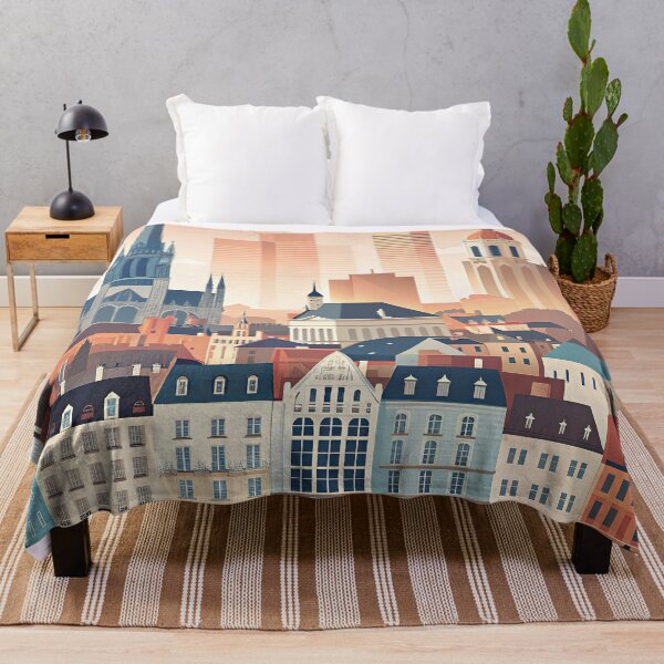 Item preview,   Minimalist skyline of Nantes designed and sold by paulrommer.