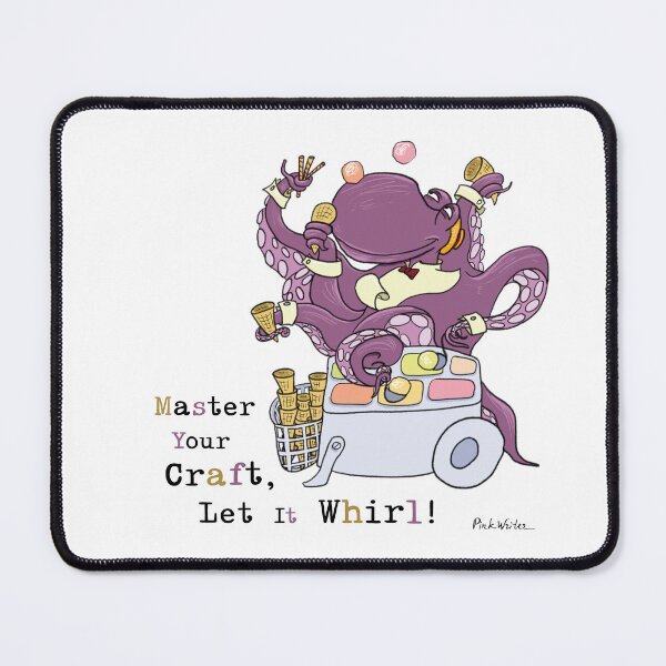 Item preview, Octopus Ice Cream Vendor’s Juggling Joy designed and sold by Pink Writer.