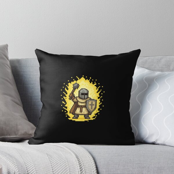 Item preview, Pixel Cleric of the Divine Light – Retro RPG Sticker designed and sold by NerdHoard.