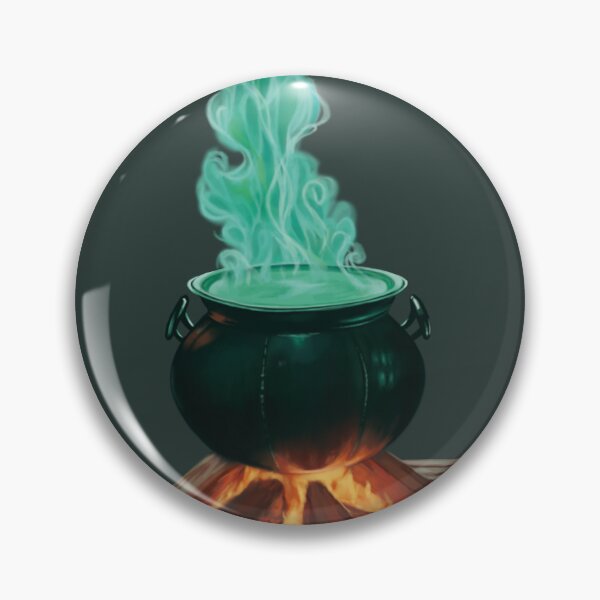 Item preview, Witch`s Bubbling Green Brew designed and sold by Belsiia.art.