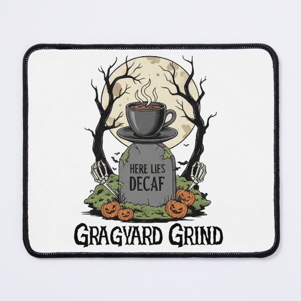 Item preview, Graveyard Grind – Bone-Roasted Espresso designed and sold by LaiThaiPatterns.