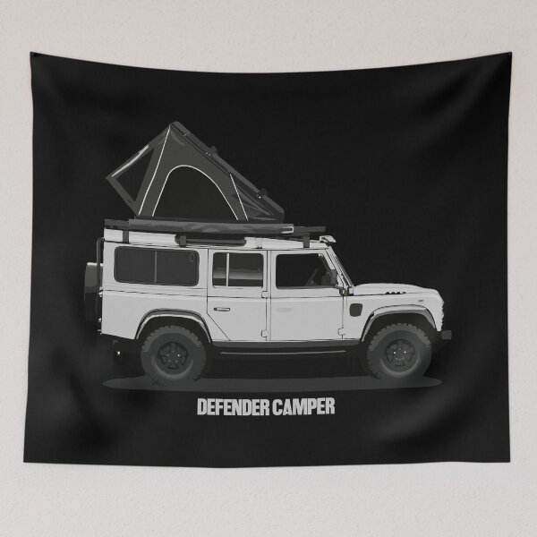 Item preview, Camper Defender White designed and sold by BronArtworks.