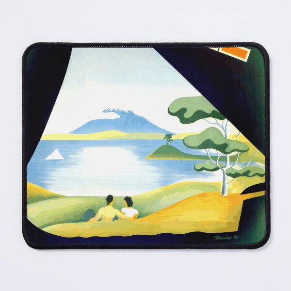 Item preview, Vintage Travel Poster | Southern Chile Tourism Art | Early 20th Century Style | Scenic Landscape & National Pride designed and sold by artofuniverse.