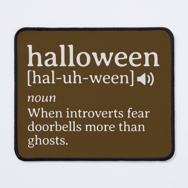Item preview, Funny Halloween Fake Definition Dictionary designed and sold by NosandEdgy.