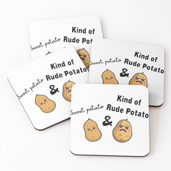 Item preview, Sweet Potato and Kind of Rude Potato designed and sold by Przemagobart.