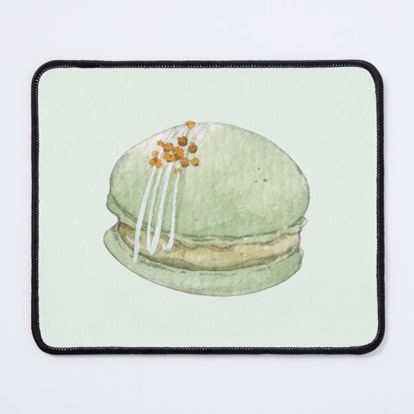 Item preview, Green Macaron – Watercolor Dessert Illustration (Cutout) designed and sold by EmeraldeaArt.