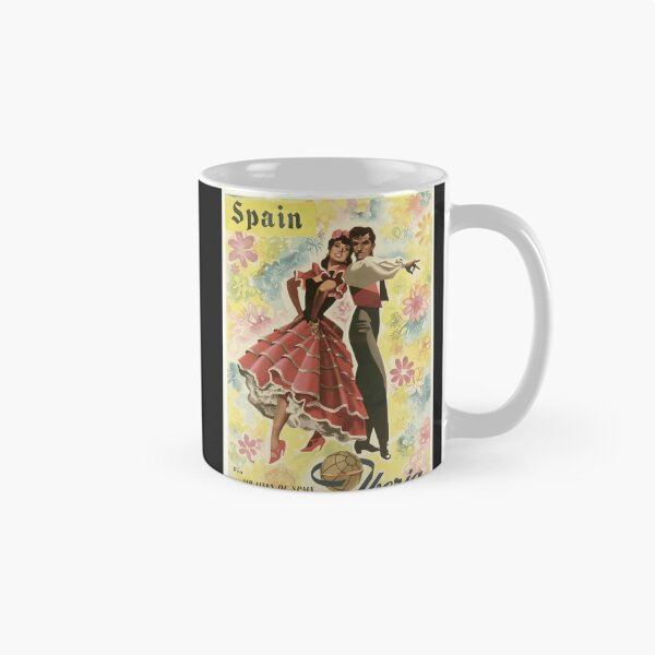 Item preview, Vintage Iberia Travel Poster | Mid-20th Century Art | Spanish Culture & Flamenco | Retro Airline Advertising | Spain Decor designed and sold by artofuniverse.