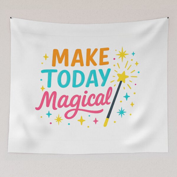 Item preview, Make Today Magical Inspiration designed and sold by Trendy Sticker & Merch Collection - Express Yourself.