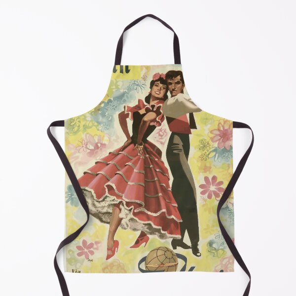 Item preview, Vintage Iberia Travel Poster | Mid-20th Century Art | Spanish Culture & Flamenco | Retro Airline Advertising | Spain Decor designed and sold by artofuniverse.