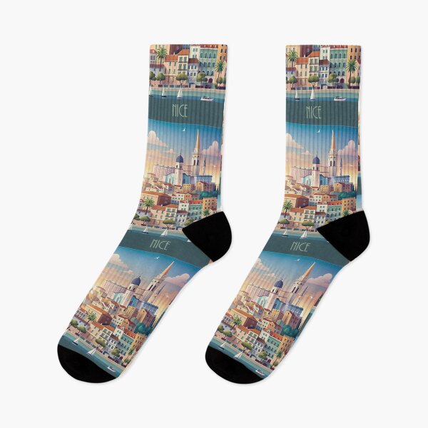 Item preview,   Minimalist skyline of Nice designed and sold by paulrommer.