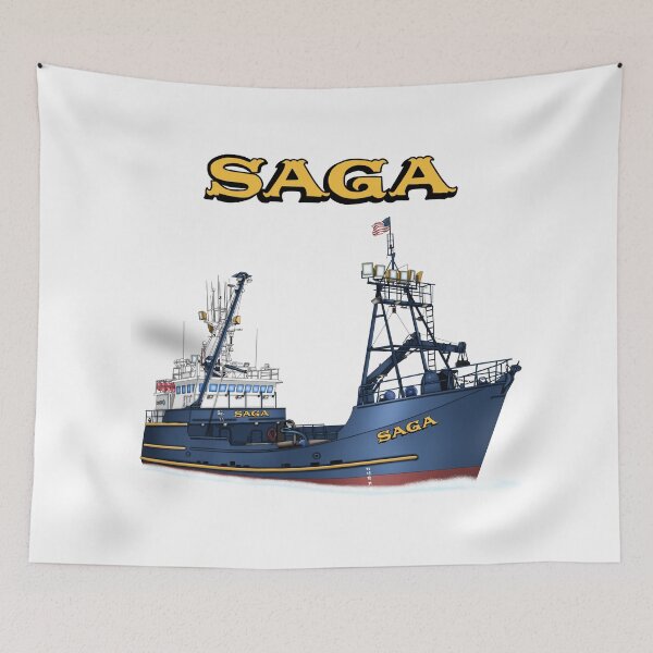 Item preview, FV Saga (Crab Boat) designed and sold by Shipspotter Stahl.
