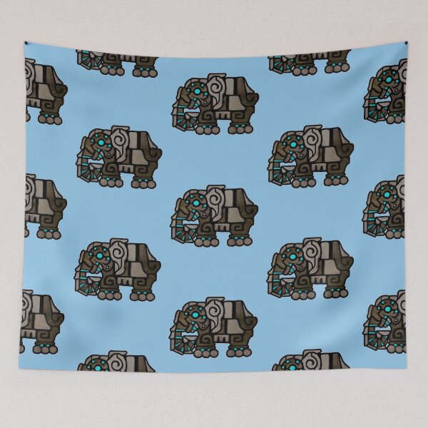 Item preview, Stained Glass Elephun Water Gun designed and sold by PixelsNotPens.