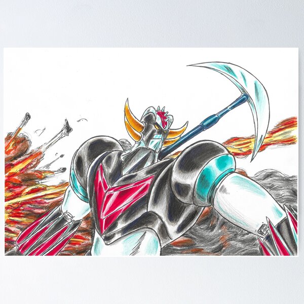 Item preview, Grendizer Fan Art designed and sold by SOTA3D.