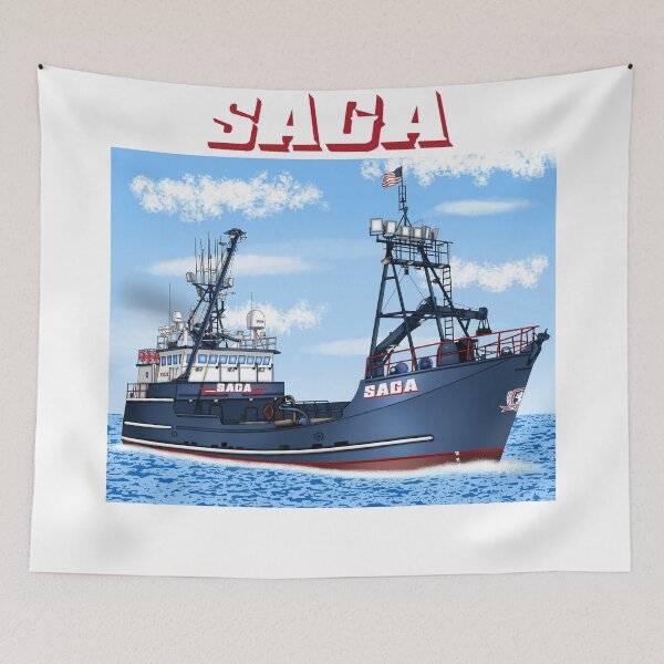 Item preview, F/V Saga (Crab Boat) designed and sold by Shipspotter Stahl.