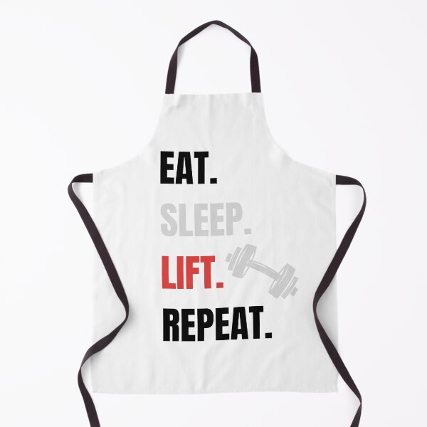 Item preview, Eat Sleep Lift Repeat – Gym Motivation Quote designed and sold by J0b4t.