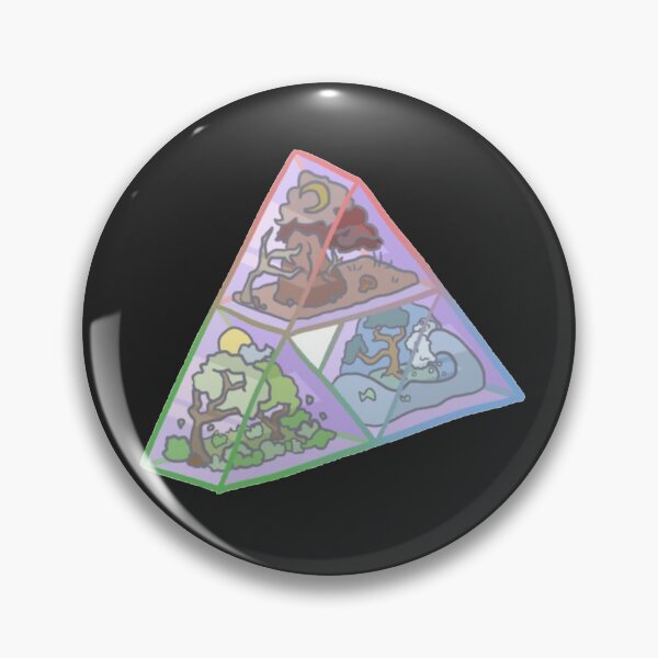 Item preview, Triforce terrarium  designed and sold by PixelsNotPens.