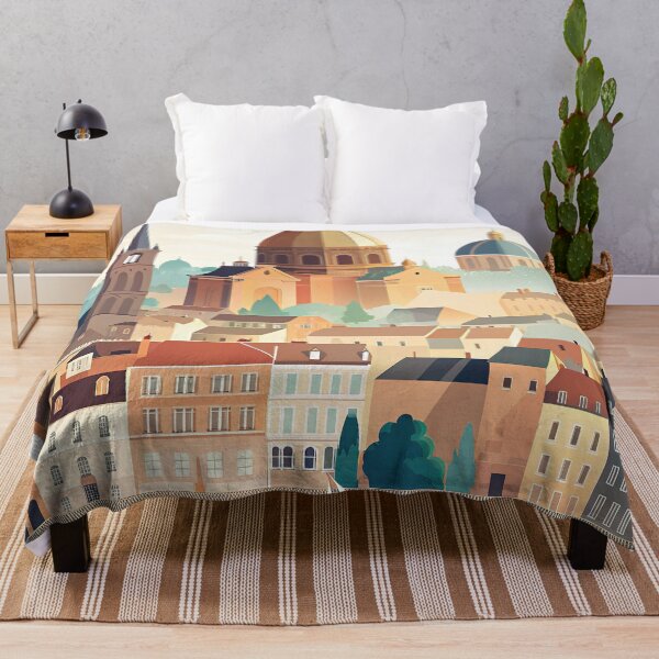 Item preview, Minimalist skyline of Toulouse designed and sold by paulrommer.
