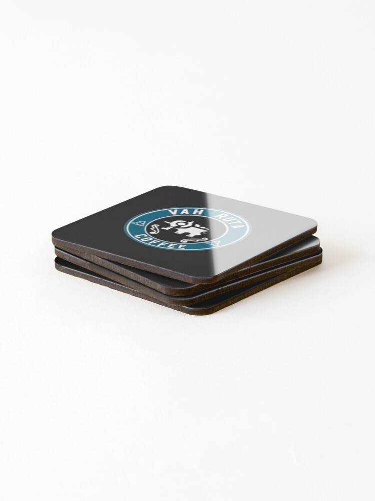 Thumbnail 4 of 5, Coasters (Set of 4), Vah Ruta  designed and sold by PixelsNotPens.