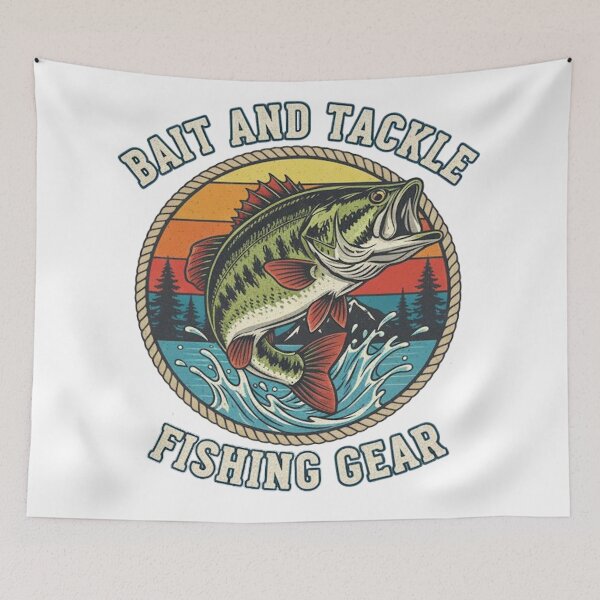 Item preview, bait and tackle FISHING designed and sold by Catfighter.